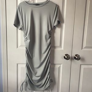 Scrunched Tshirt Dress